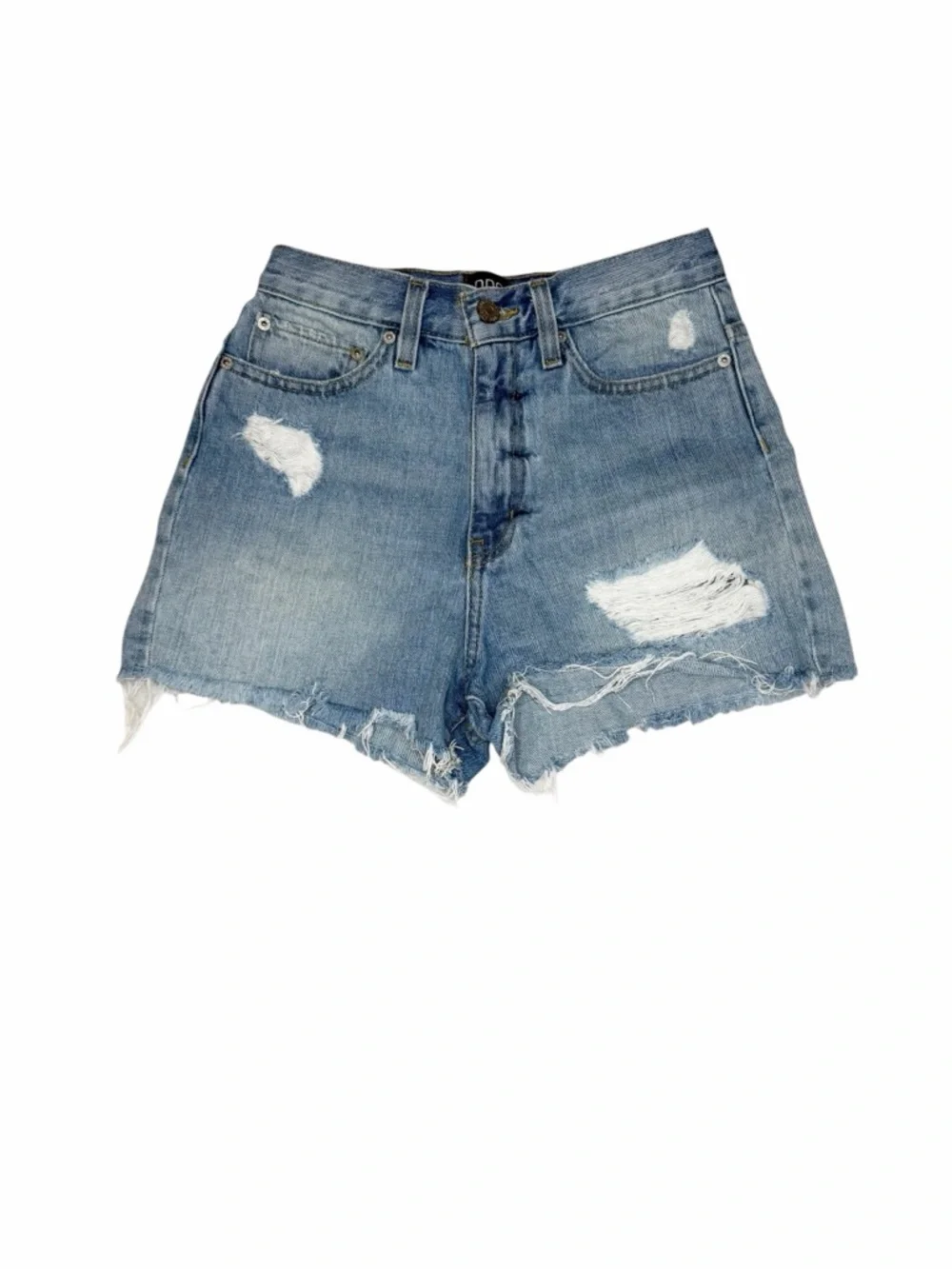 Women’s‎ Urban Outfitters BDG Girlfriend High Rise Distressed Denim Shorts 25